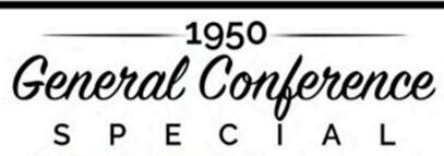Logo for the 1950 National Conference of Electricians.